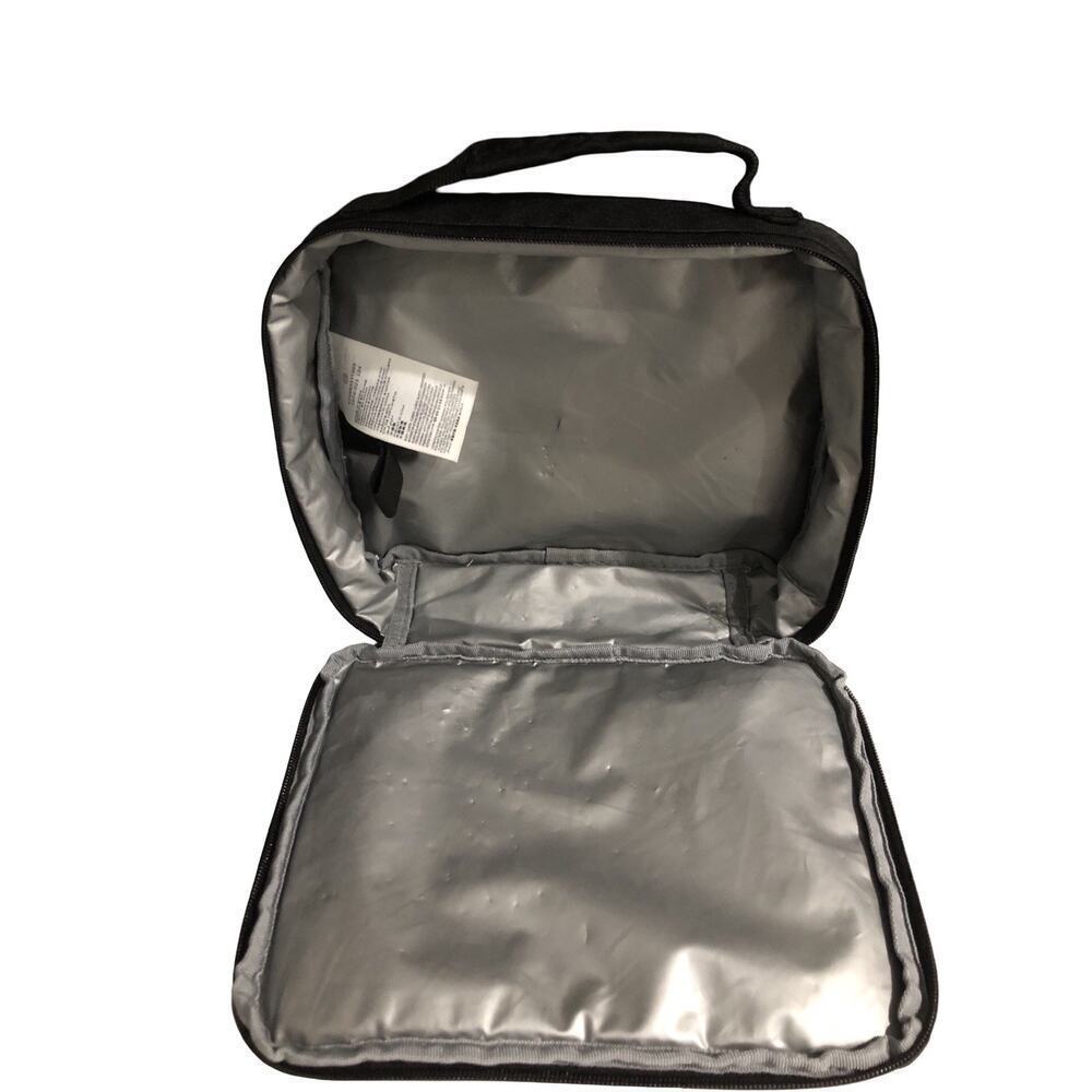 *PRE-OWNED* Nike Lunch Bag Synthetic Meal Insulated BLACK - Picture 5 of 5